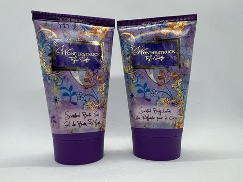 2x50ml Taylor Swift Wonderstruck Scented Bath Gel+scented Body Lotion No Box0