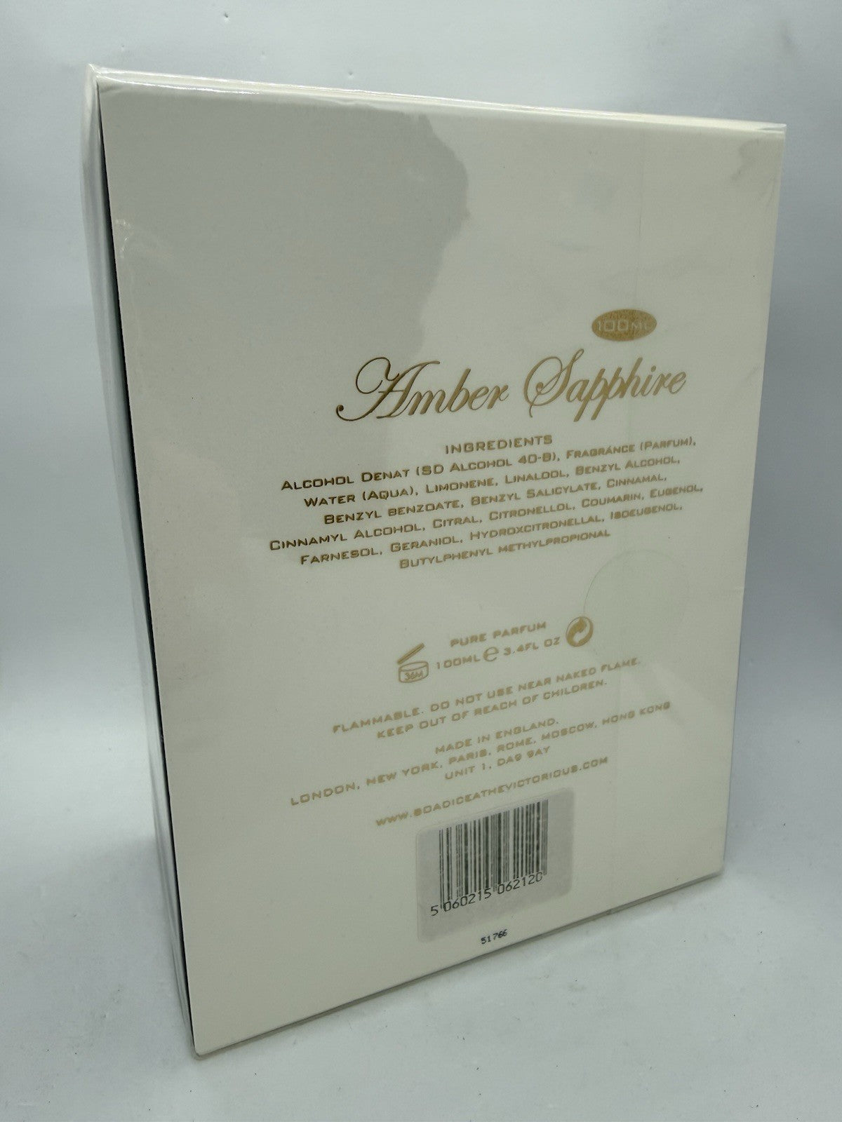 Amber sapphire edp Boadicea the Victorious (BTV) 100ml/3.4oz BNIB13