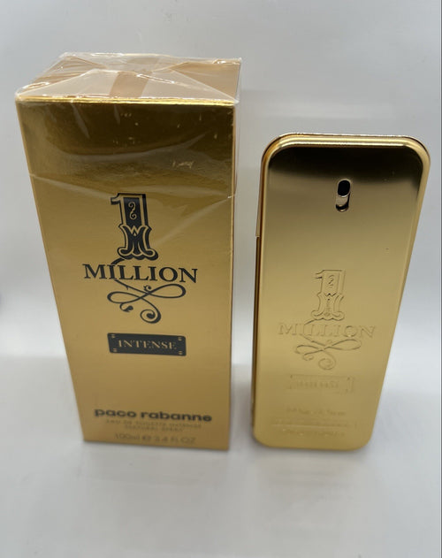 1 Million Intense Edt By Paco Rabanne 100ml/3.4 Oz Discontinued Rare SEE PHOTOS0