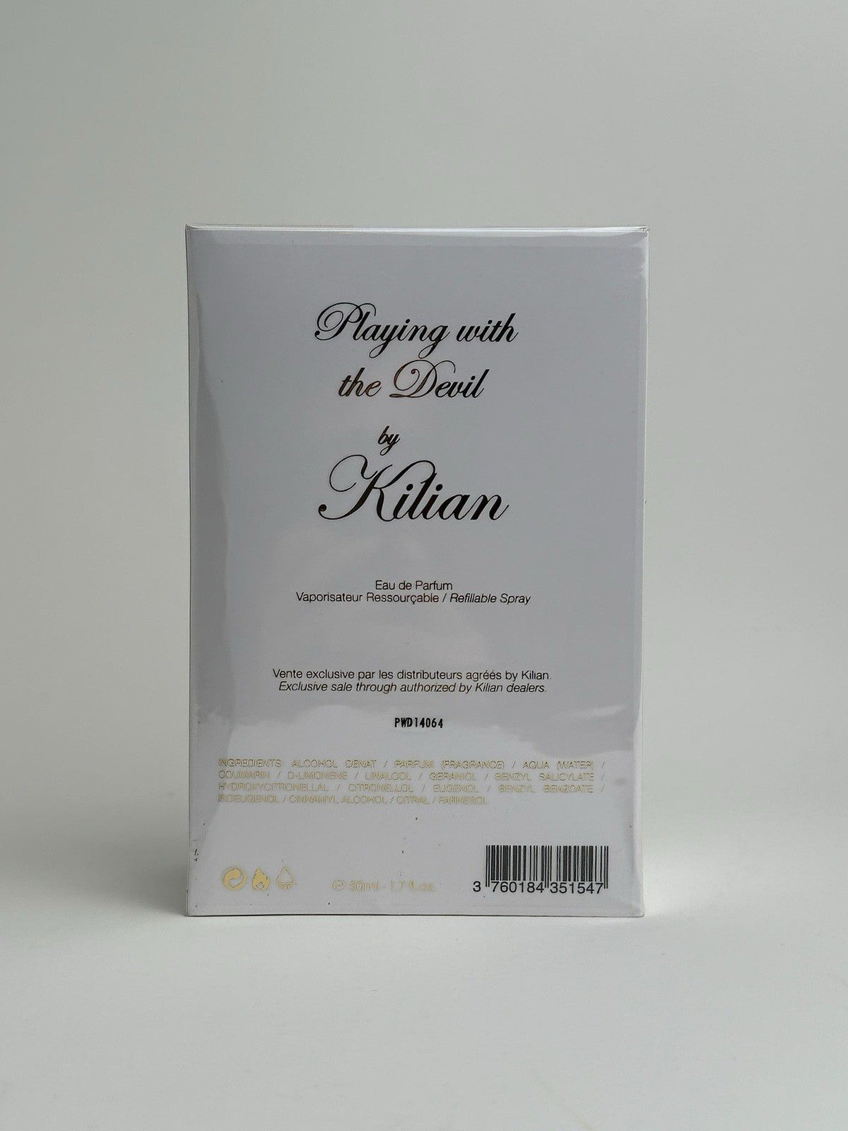 Kilian Playing With The Devil 50ml/1.7oz (Discontinued & Rare) BNIB With Clutch1