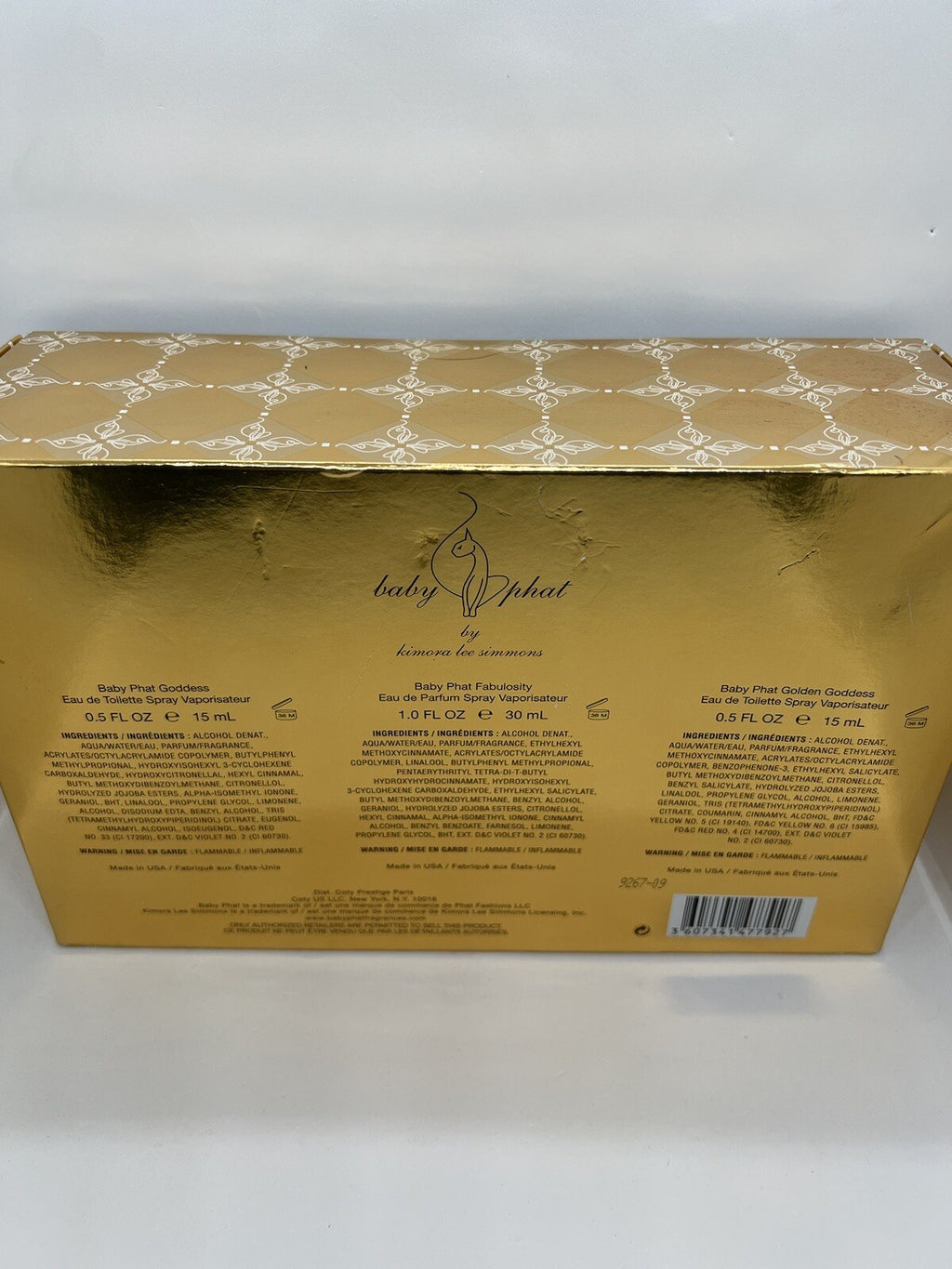 Baby Phat By Kimora Lee Simmons Gift Set (Goddess, Fabulously, Golden Goddess)5