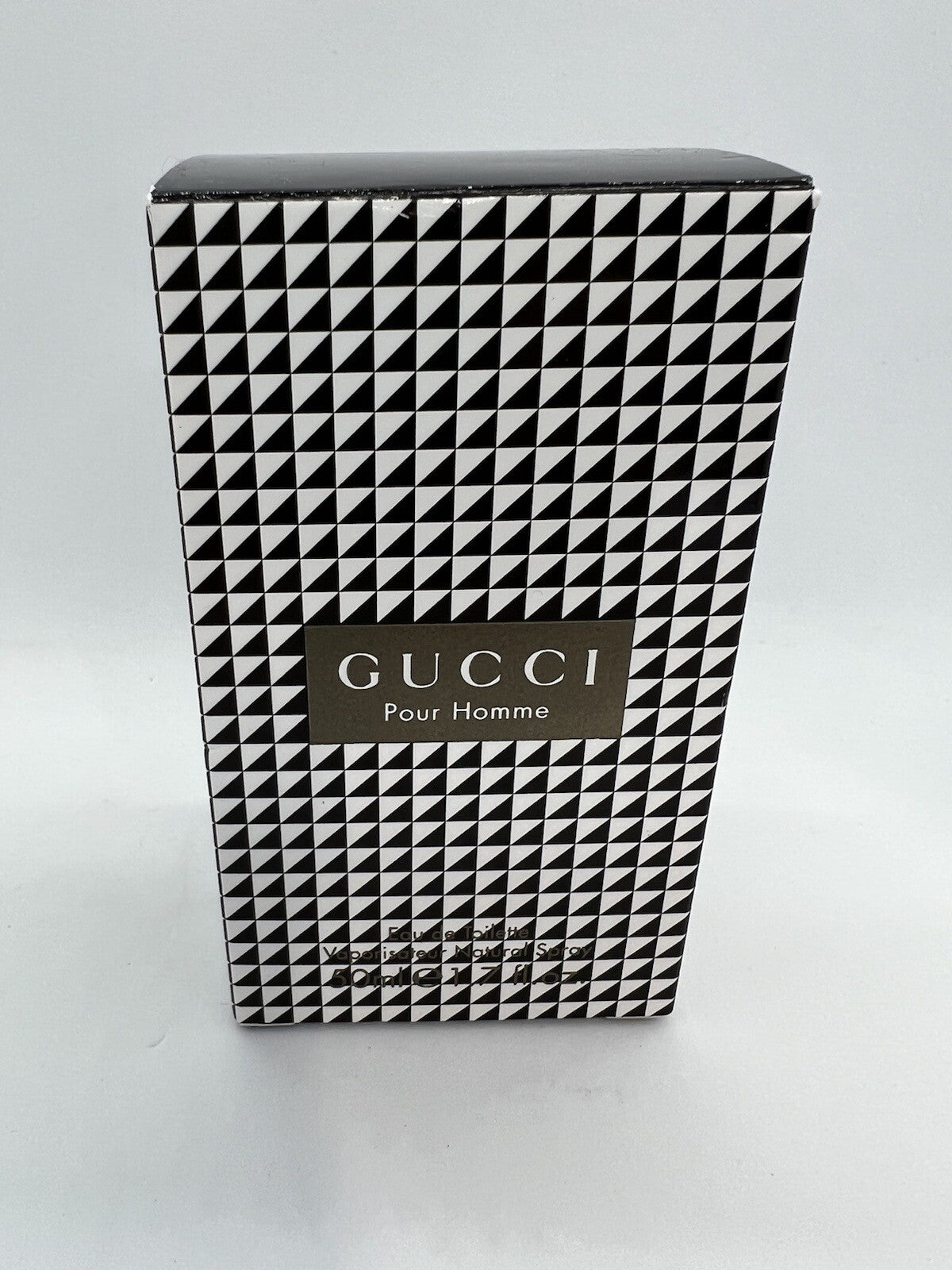 Gucci Pour Homme I Edt 1.7oz/50ml, Discontinued Rare Htf ( See Photos ).7