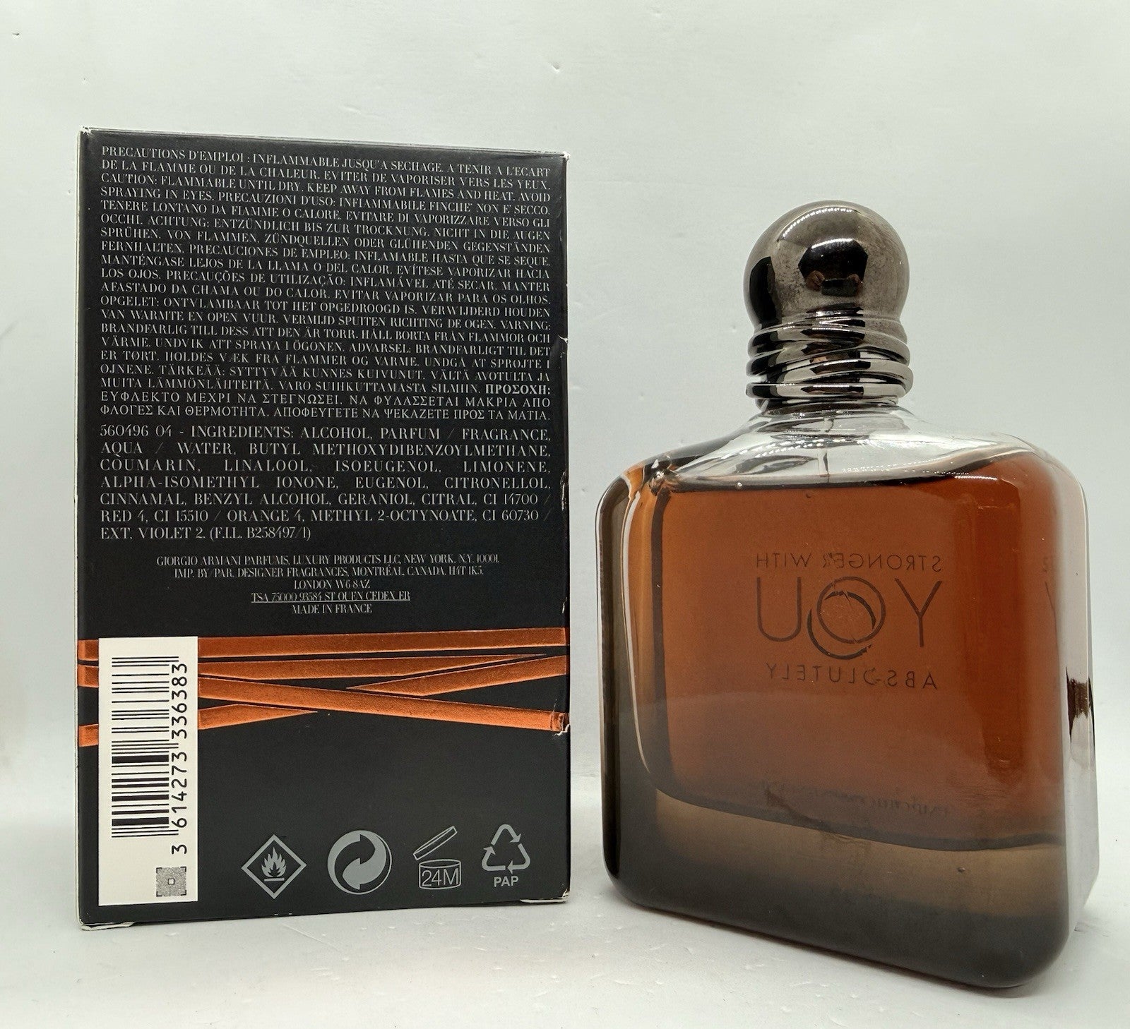 Stronger with You Absolutely Parfum Pour Homme By Giorgio Armani 100ml2