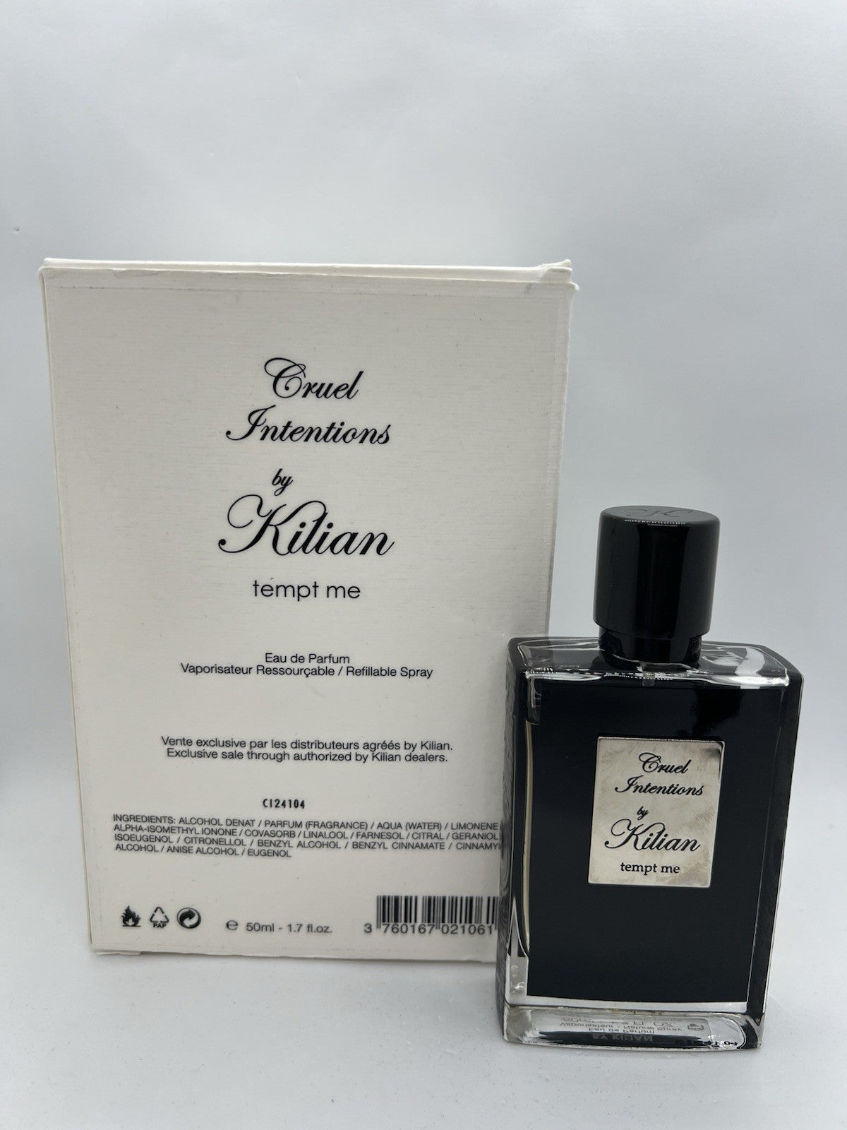 Kilian Cruel Intentions 50ml/1.7oz. Rare! /Discontinued0
