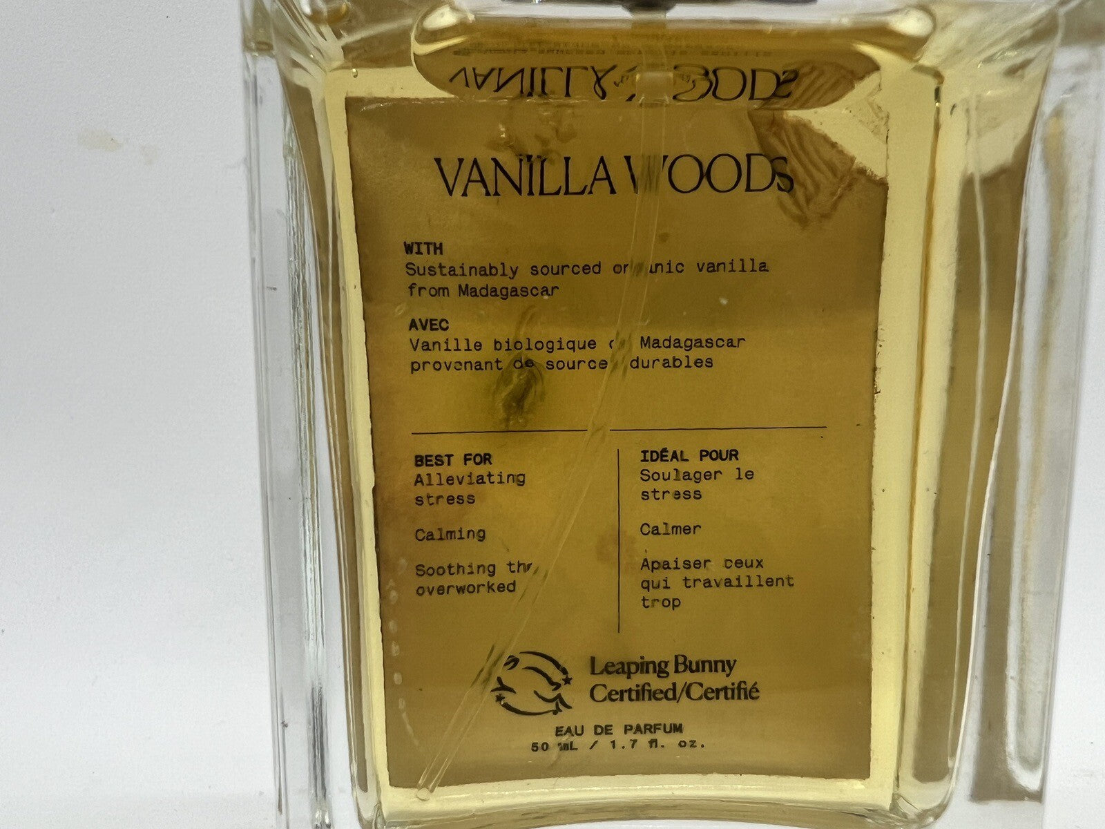 The 7 Virtues Vanilla Woods Eau De Parfum 1.7oz/50ml Tester No Box See Pics4