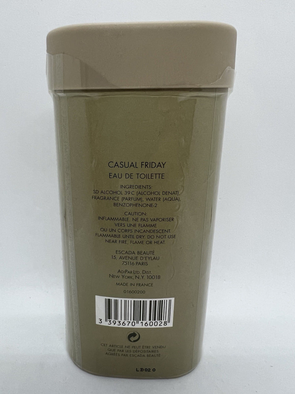 ESCADA POUR HOMME CASUAL FRIDAY EDT TOILETTE 75ML/2.5 OZ DISCONTINUED RARE1