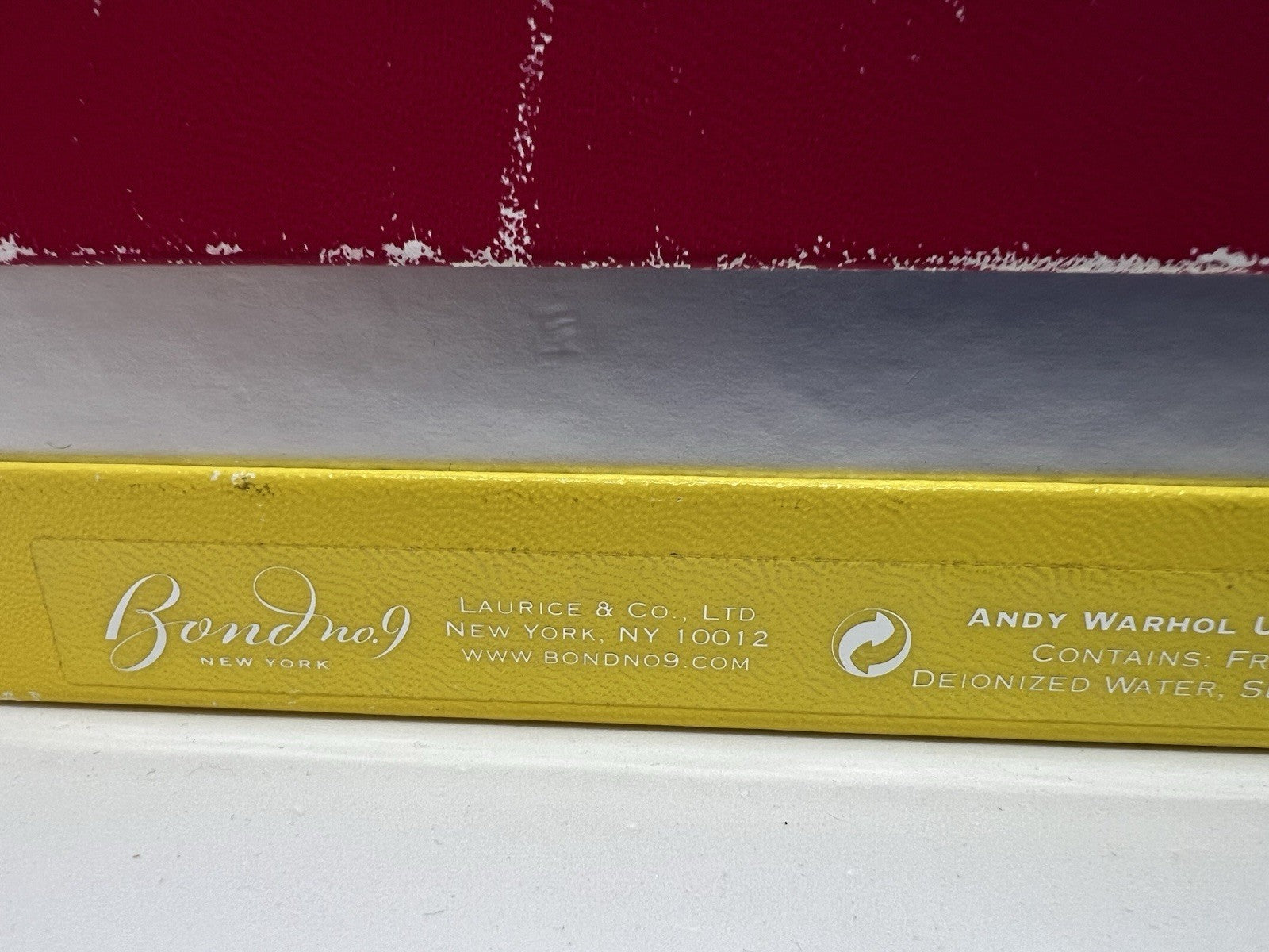 Bond No 9 Andy Warhol Union Square edp 100ml/3.3 Oz Rare! See Photos10