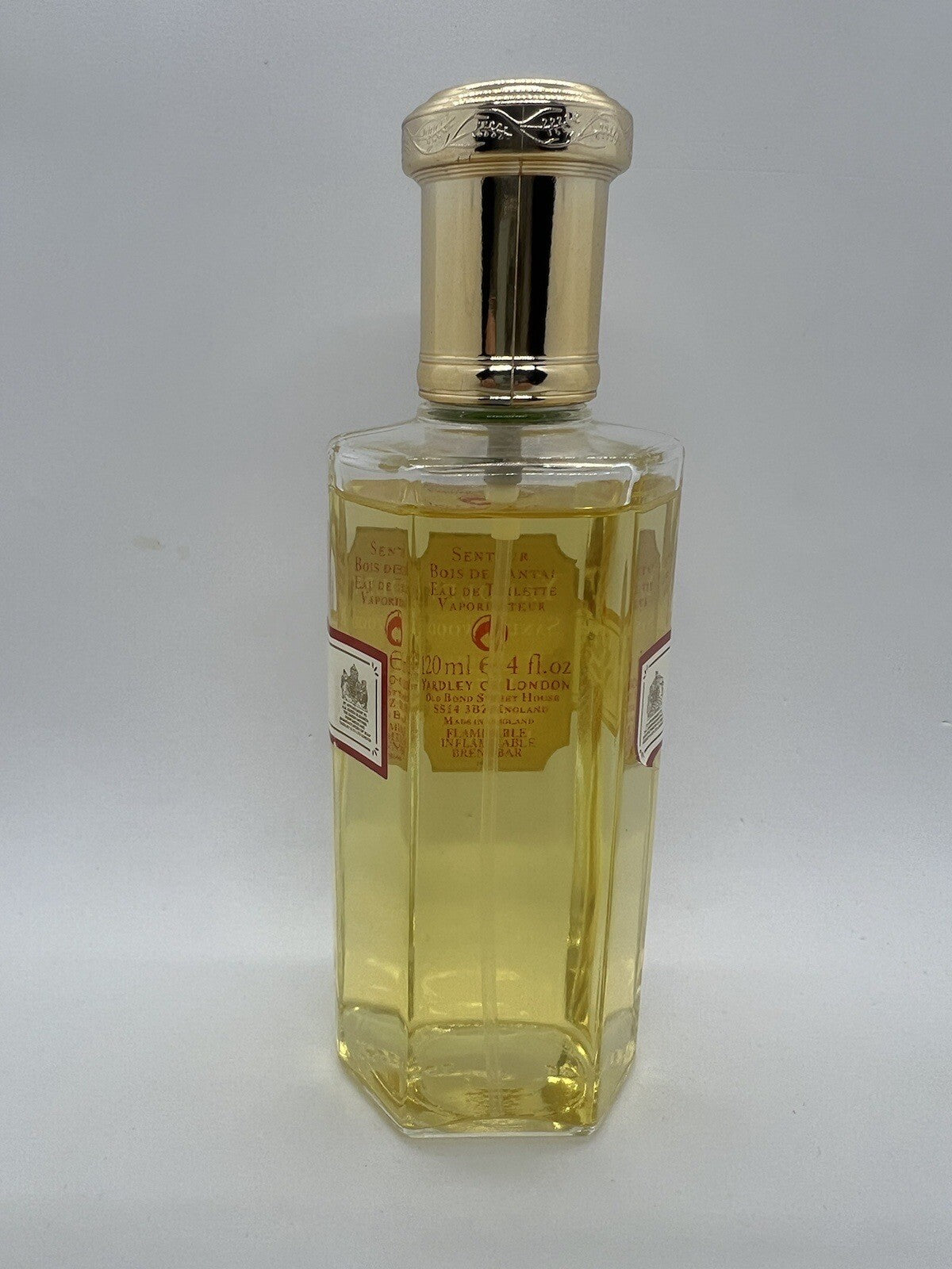 Yardley Sandalwood Edt 120ml/4 oz Rare HTF No box  Vintage see pics4