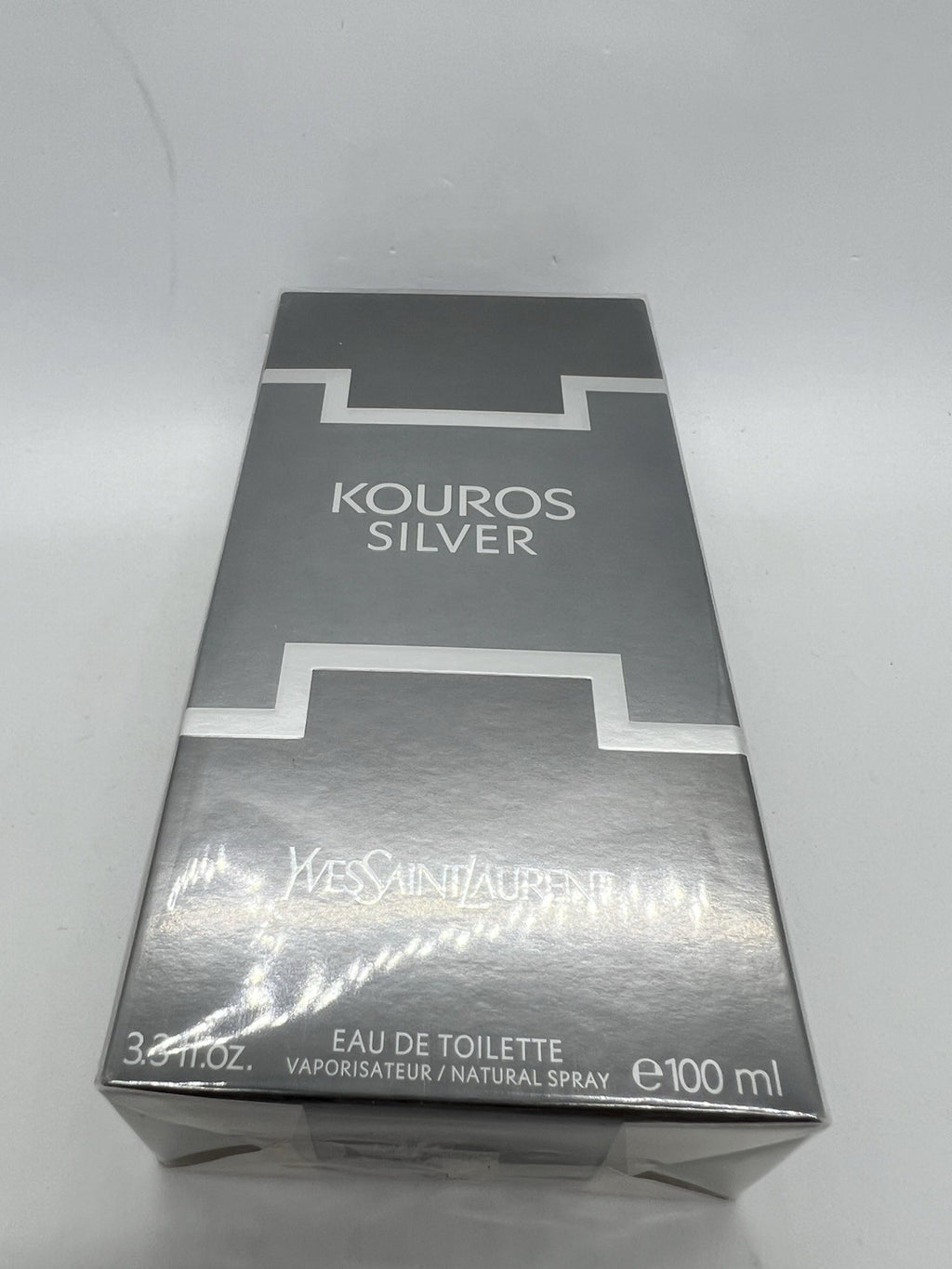 YSL Yves Saint Laurent Kouros Silver edt 100ml/3.3 Oz SEALED (2015 Batch)1