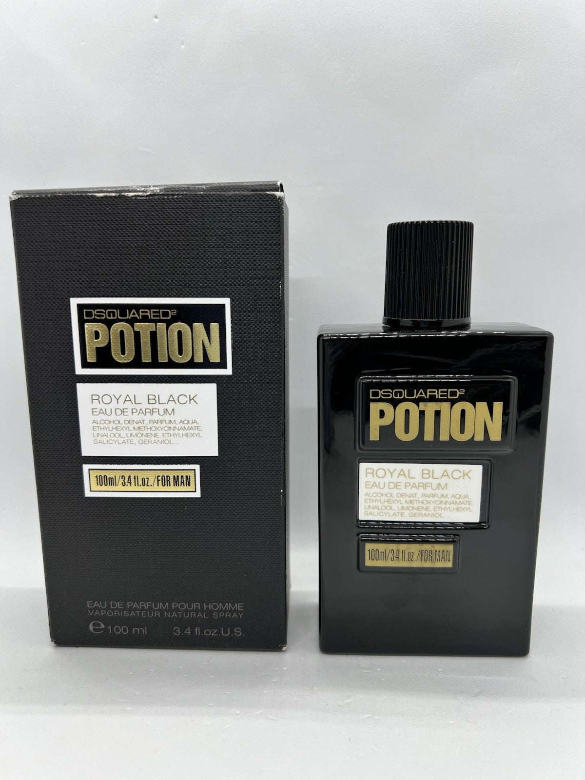 Dsquared² Potion Royal Black edp  100ml/3.4 Oz  Rare Discontinued (DSQUARED 2)1
