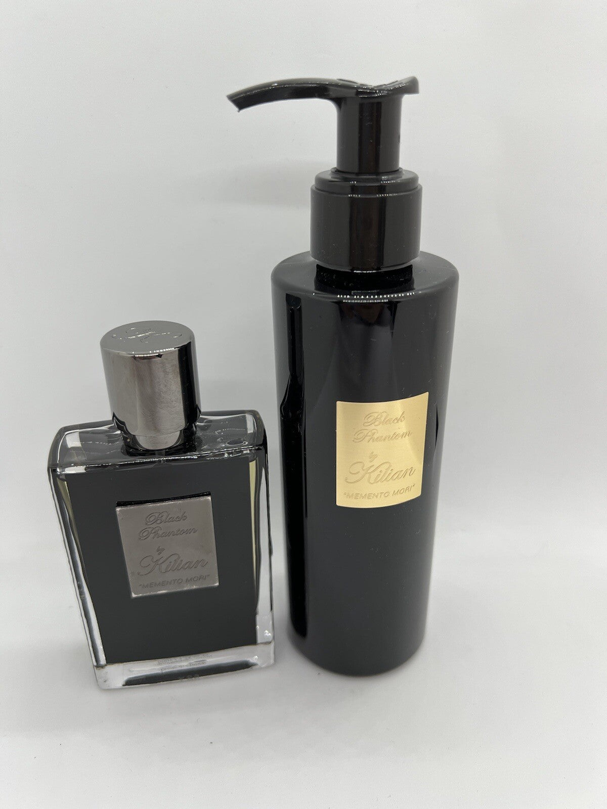 Black Phantom Memento Mori by Kilian 1.7 Oz/50ml Edp  Grey Cap+200ml Lotion0