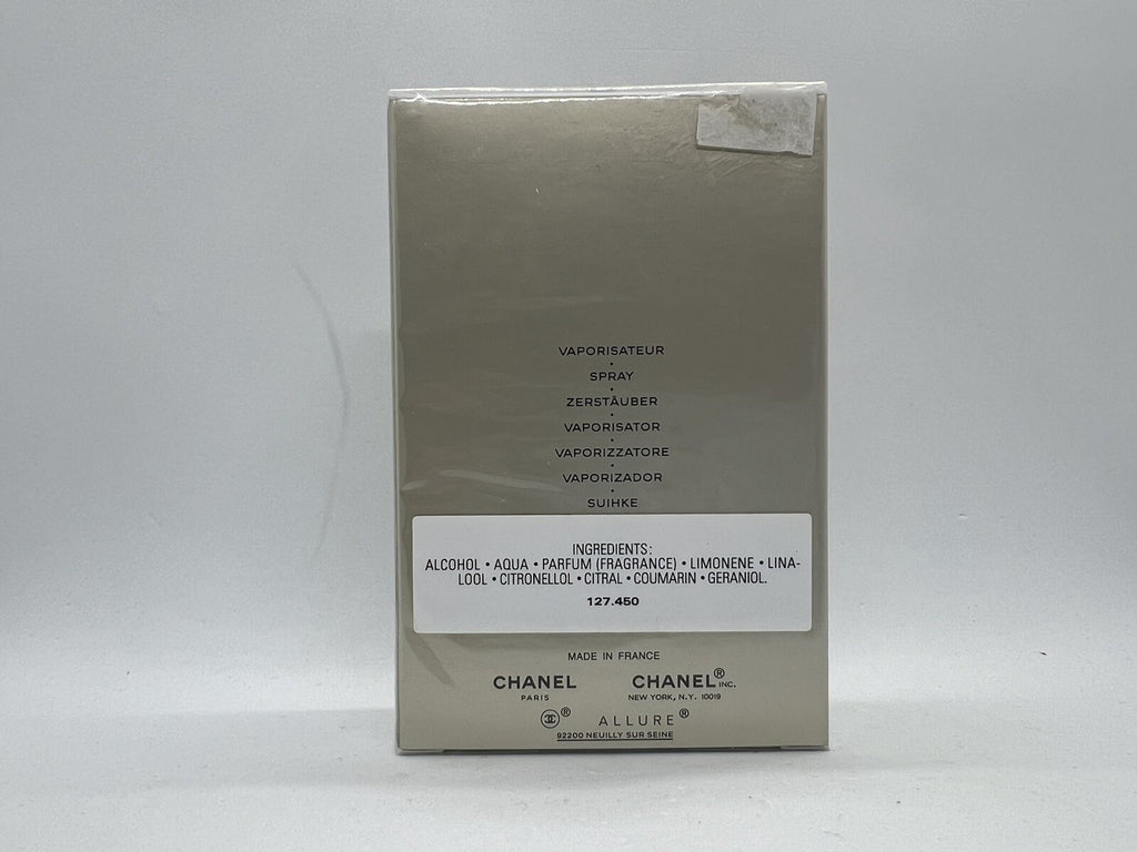 Allure Homme Edition Blanche C.h.a.n.e.l 50ml/1.7oz (EDT CONCENTREE) Rare & HTF3
