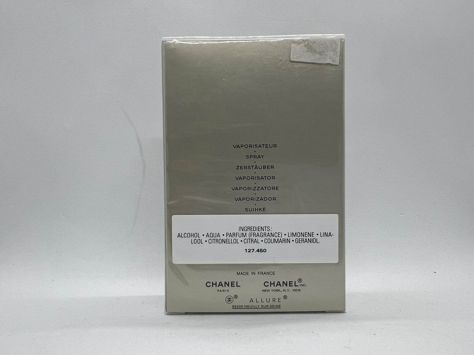 Allure Homme Edition Blanche C.h.a.n.e.l 50ml/1.7oz (EDT CONCENTREE) Rare & HTF3