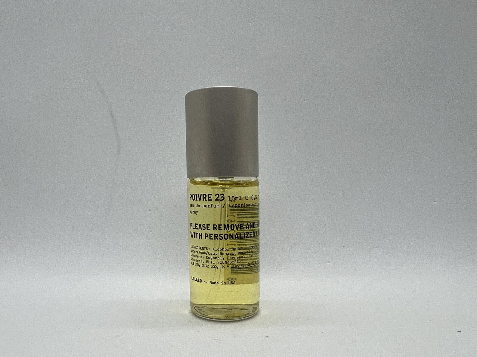 Le Labo Poivre 23 London  0.5 Oz/ 15ml Tester No box See photos0