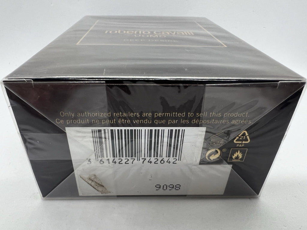 Roberto Cavalli Uomo Deep Desire EDP  100ml/3.4 Oz (SEALED) DISCONTINUED6
