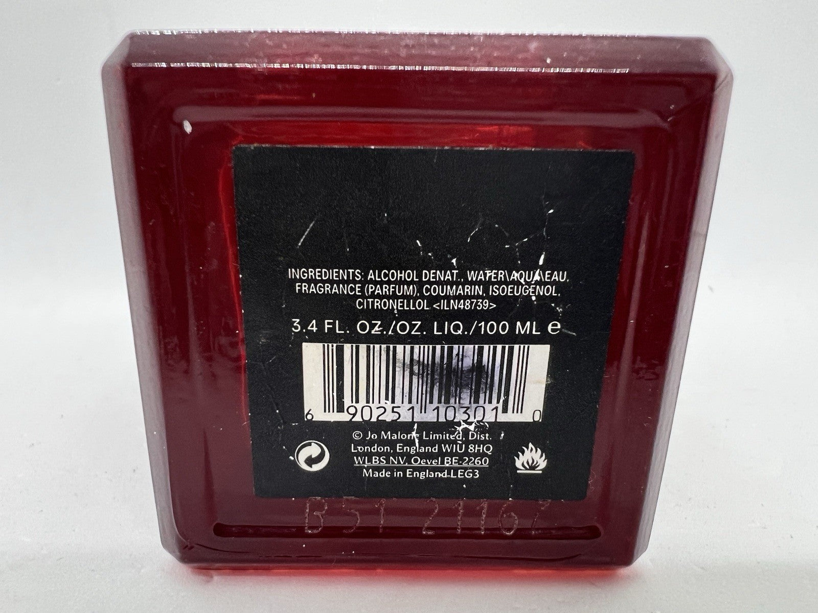 Jo Malone London Scarlet Poppy Cologne Intense 3.4oz/100ml (See Pix)3