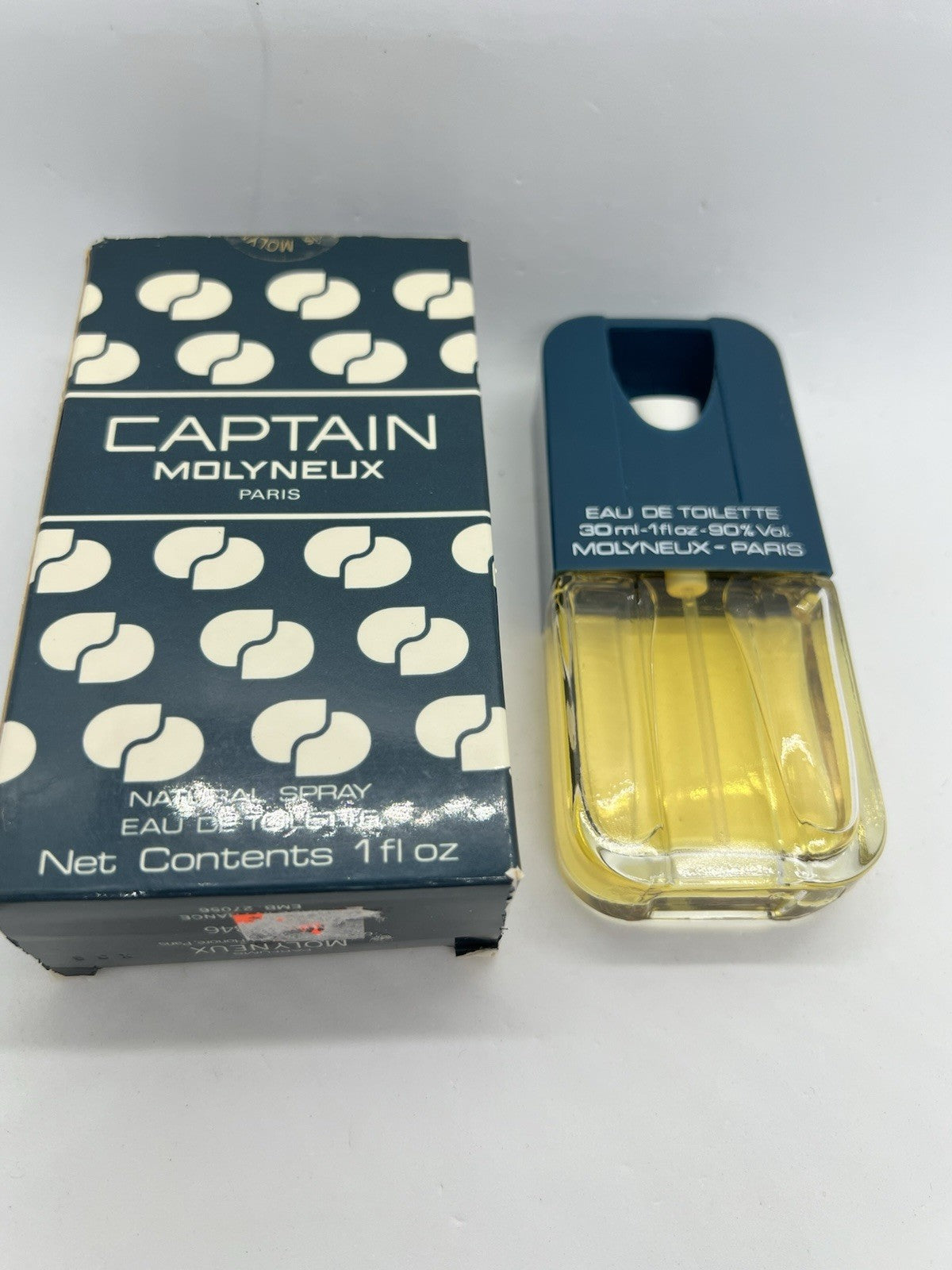 Captain edt By Molyneux Men's  1 OZ/30 ML VINTAGE/DISCONTINUED.2