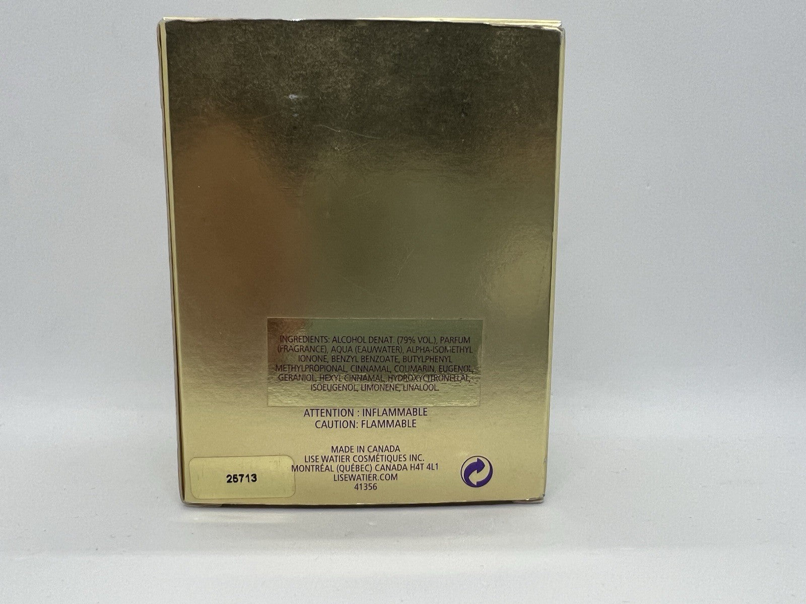India edt By Lise Watier 50ml/1.7Oz EXTREMELY RARE (SEE PIX)6