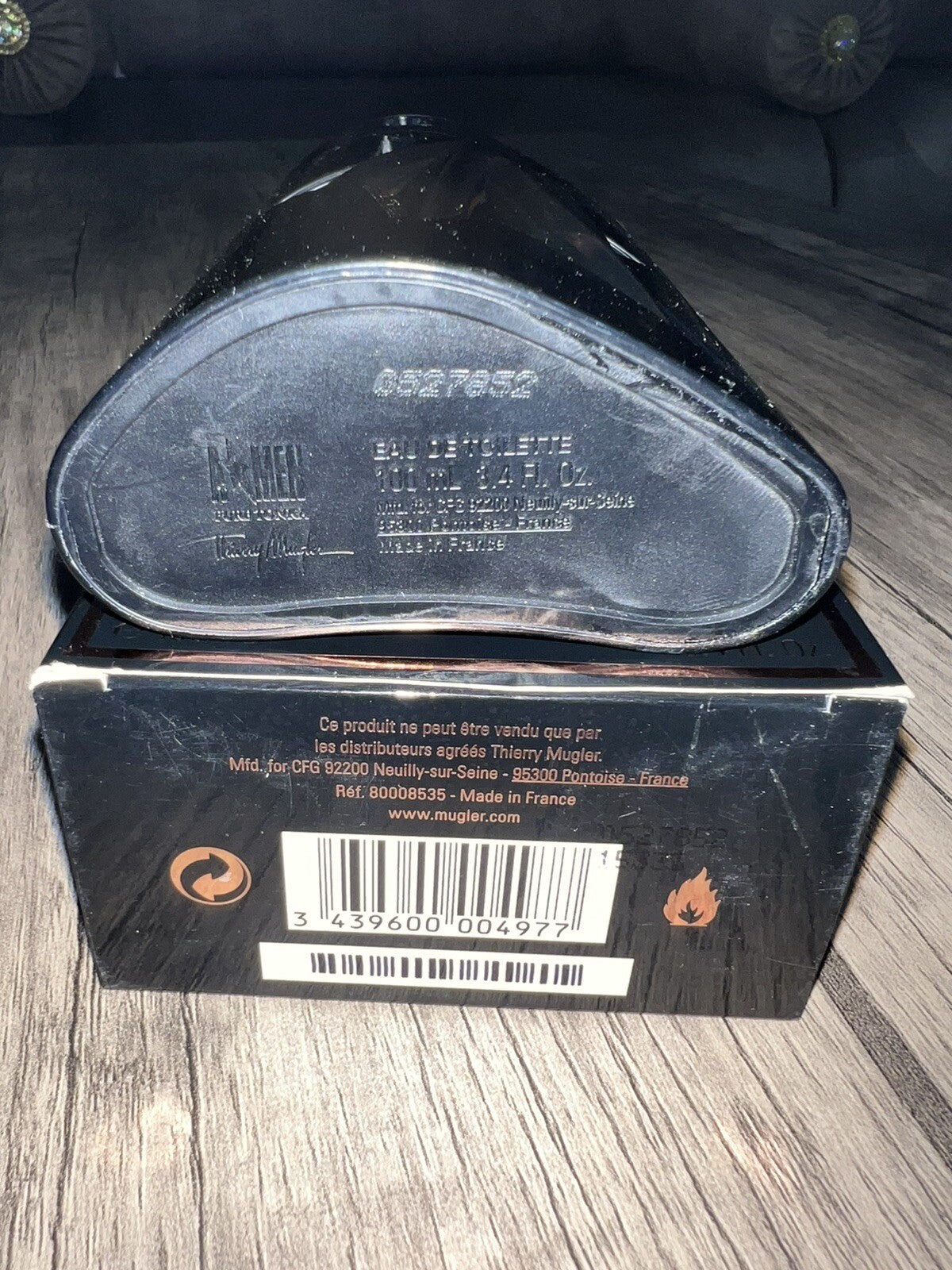 Thierry Mugler Pure Tonka EDT 100ml/3.4oz Discontinued And Rare3