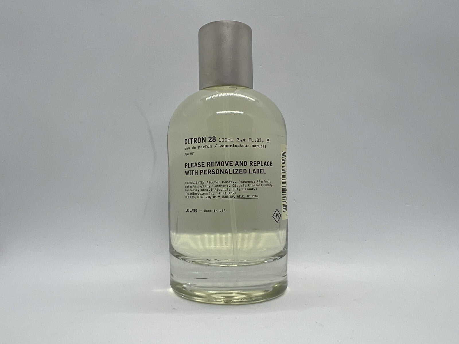 Le Labo Citron 28 edp Seoul City Exclusive 3.4 Oz/ 100ml No box0