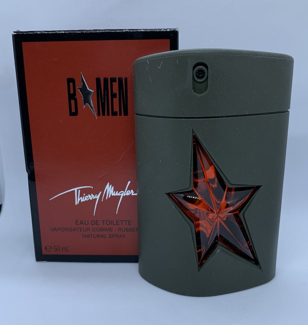 B*Men Edt by Thierry Mugler 1.7oz/50ml Discontinued Rare Sealed Vintage2