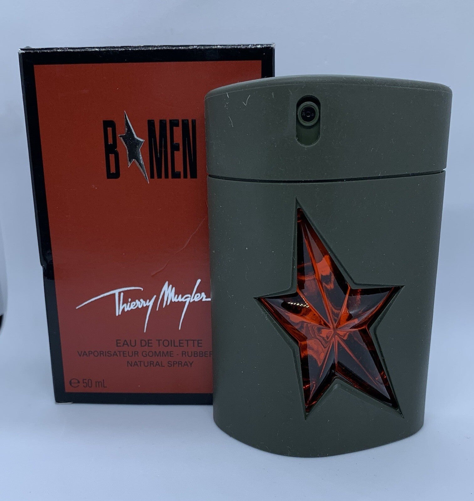 B*Men Edt by Thierry Mugler 1.7oz/50ml Discontinued Rare Sealed Vintage2