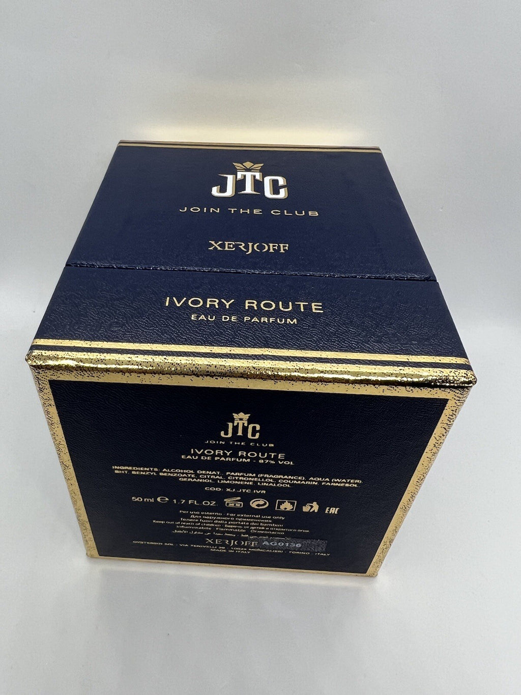 Xerjoff Ivory Route 50ml/1.7oz Vintage Bottle Old Discontinued Packaging, Opened6