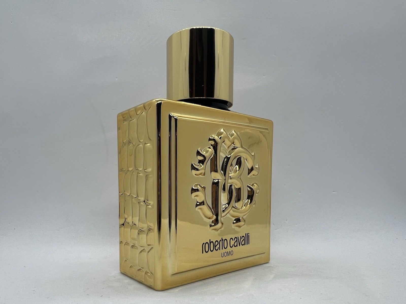 Roberto Cavalli Uomo Golden Anniversary EDP  Intense 100ml/3.4 Oz Open Box3