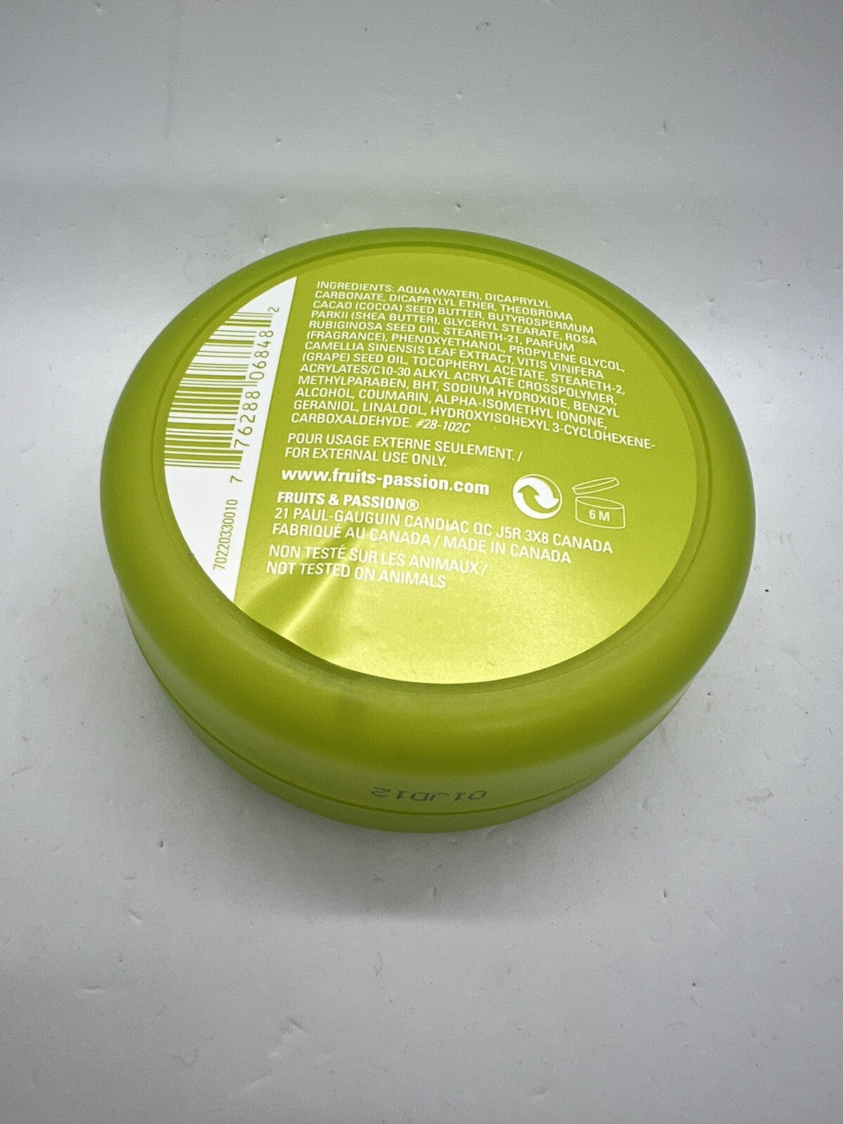 Thé Vert/Green Tea By Fruits & Passion Gift Set edt+Shower Gel+Body Souffle11