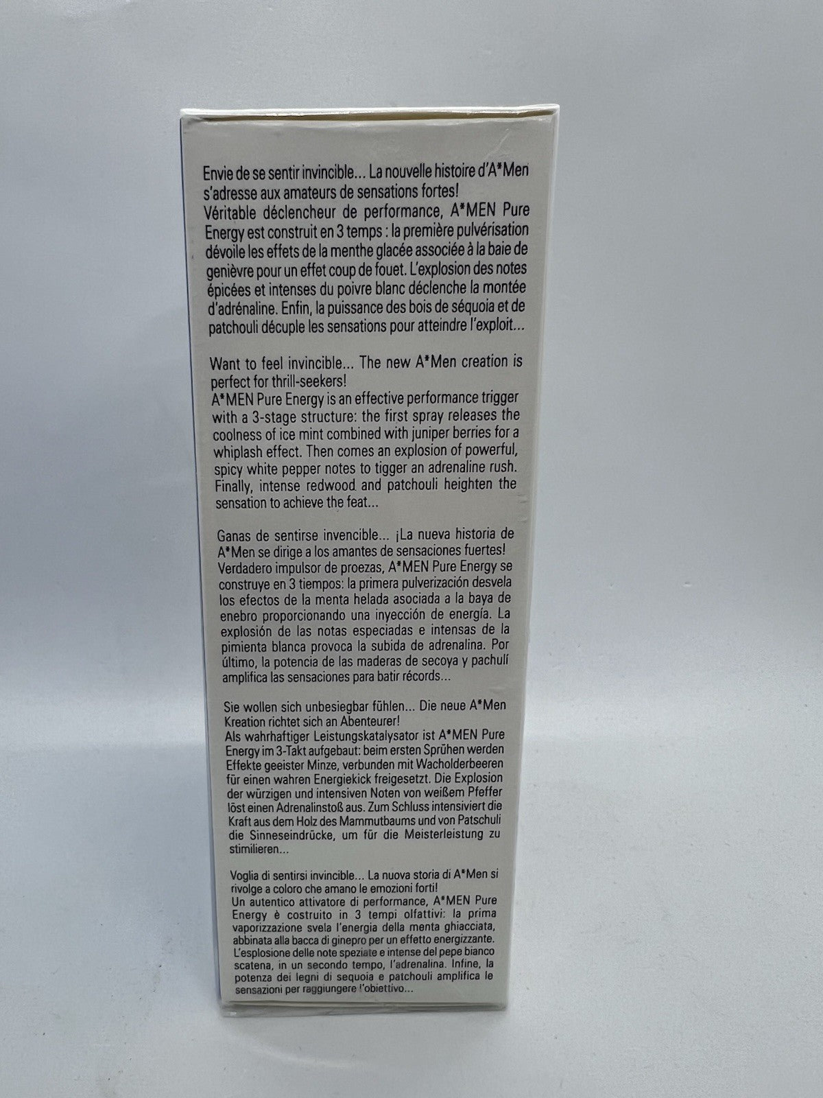 Thierry Mugler Pure Energy EDT 100ml/3.4oz Discontinued (SEALED)3