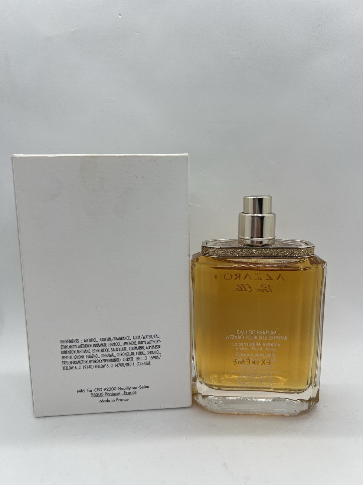 Azzaro Pour Elle Extreme edp 75ml/3.4 Oz , Tester Without Cap (Discontinued/HTF)3
