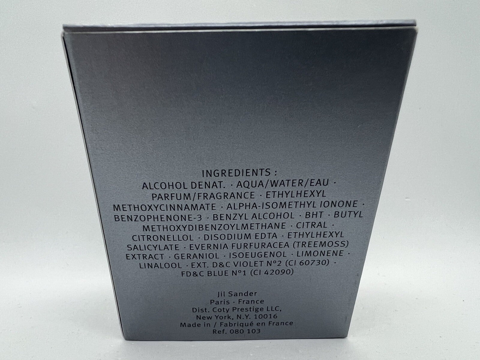 Sander By Jil Sander EDT  1.35 Oz/40ml RARE HTF DISCONTINUED4