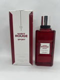 Guerlain Habit Rouge sport  Edt  3.4oz / 100ml Rare & Discontinued ( Open Box )0
