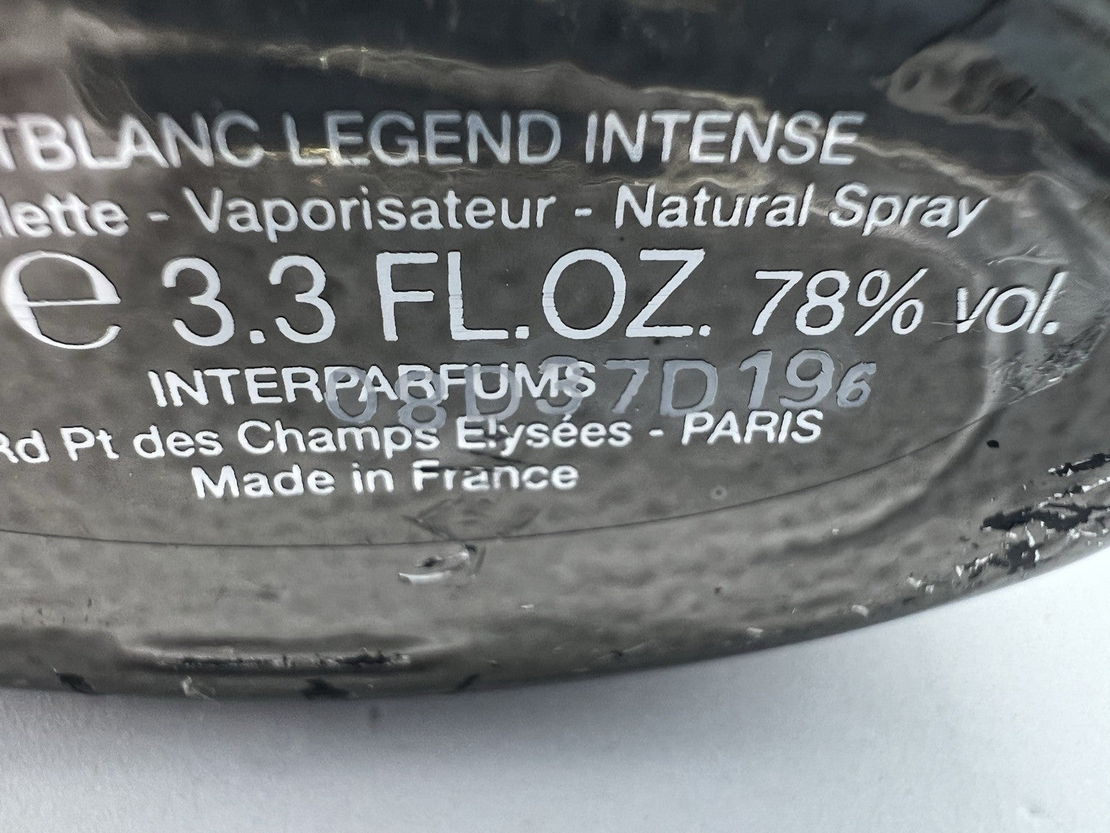 Mont Blanc Legend Intense edt 100ml Discontinued (See Photos)4