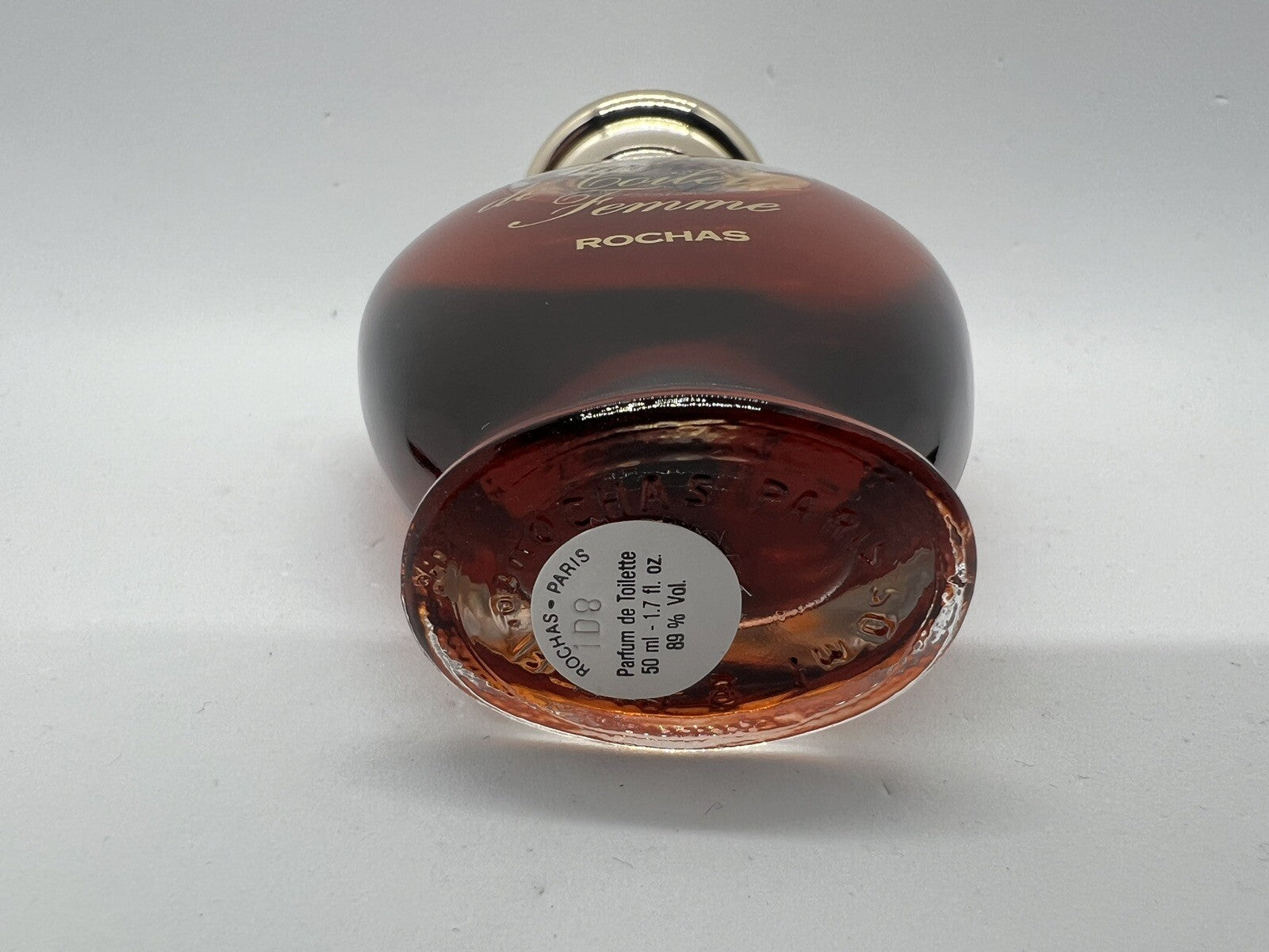 Rochas Femme Edt 50ml/1.7 oz  Vintage NO BOX/Splash Bottle. SEE PICS6