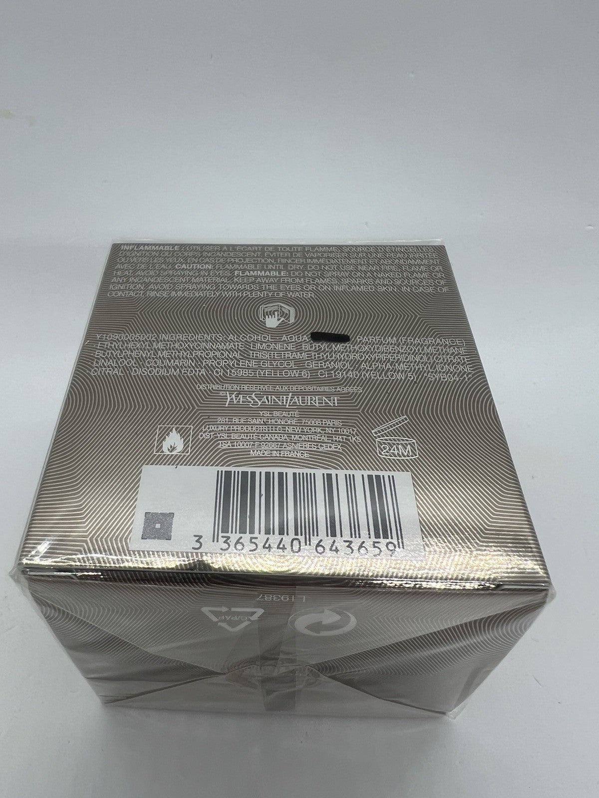 YSL L’HOMME EDP 40ML/1.3 OZ (2013 BATCH) SEALED3