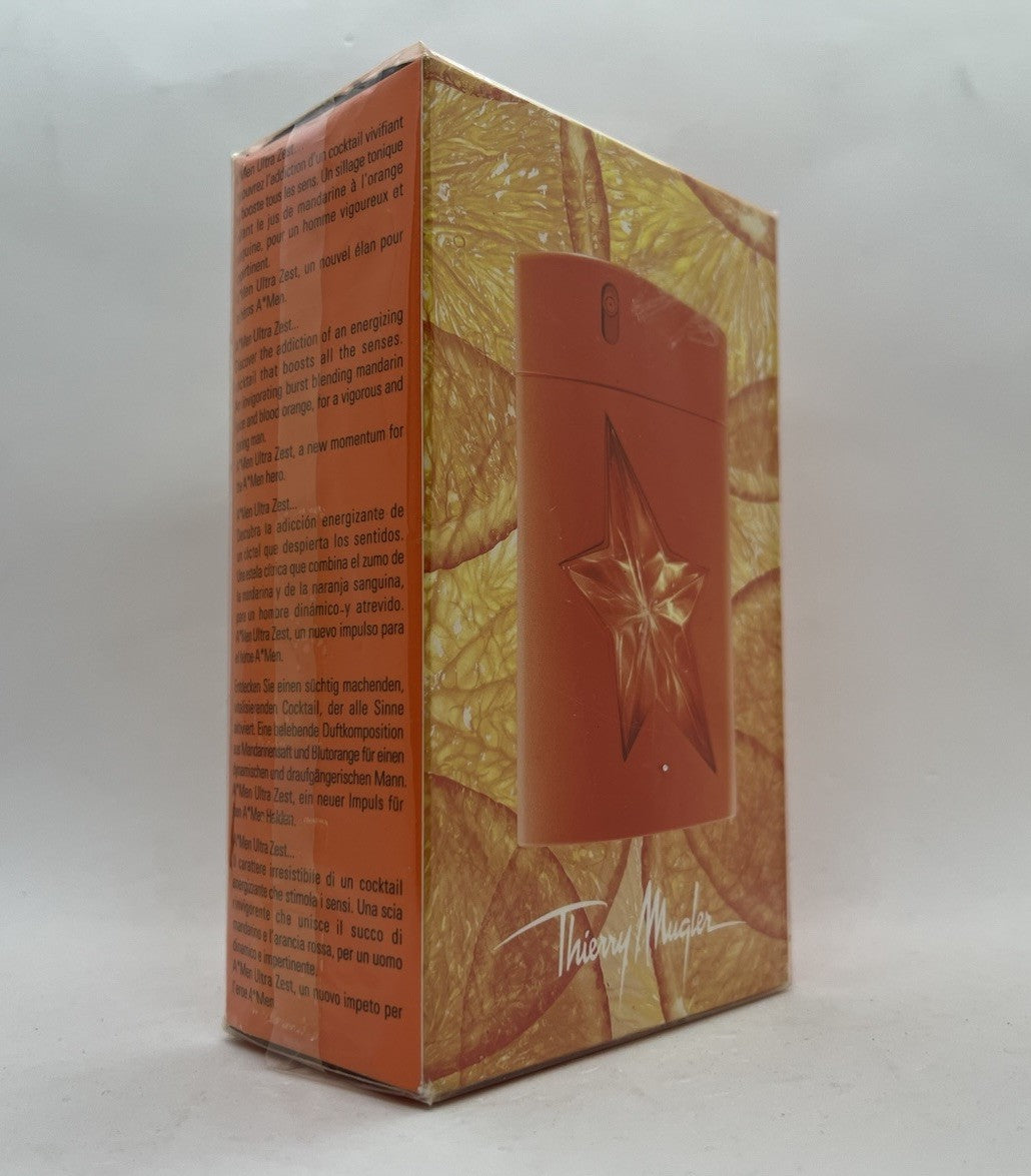 Thierry Mugler A*Men Ultra Zest EDT 100ml/3.4oz Discontinued and Rare (SEALED)6