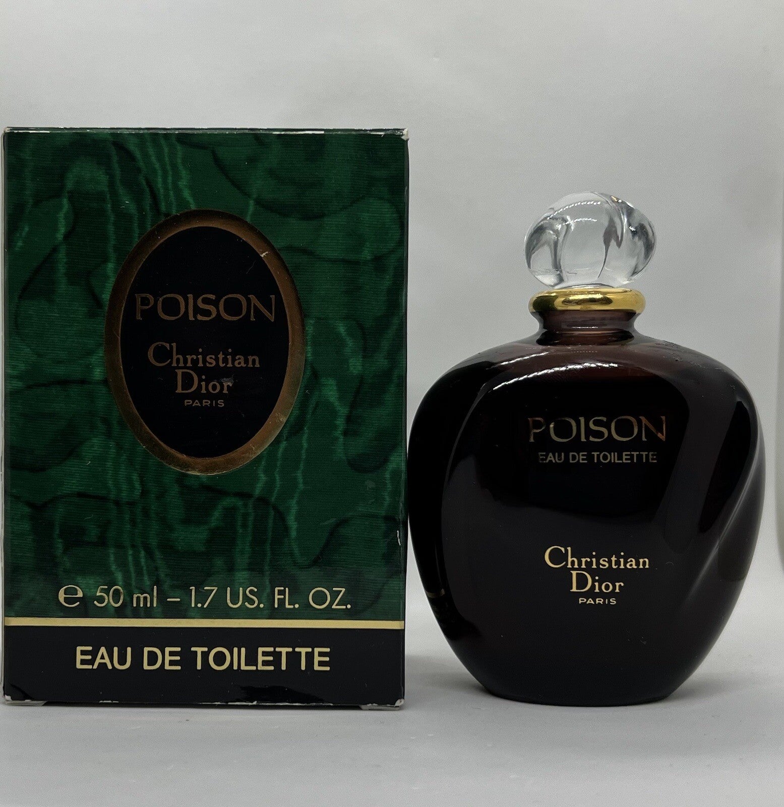 Dior Poison Edt 1.7oz/50ml Rare 33 Avenue Houche Vintage BATCH 8G01 Splash0