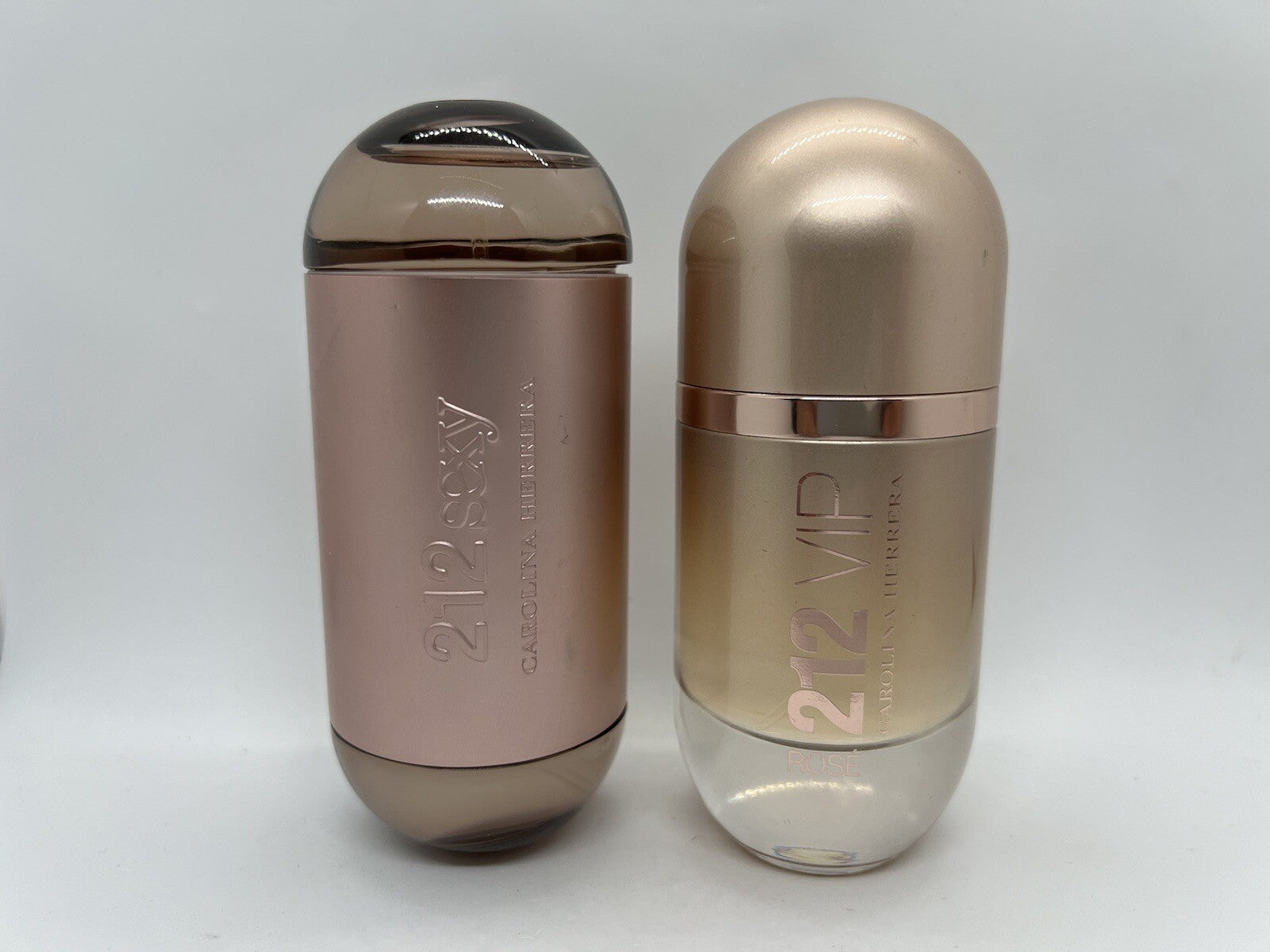 212 VIP Rose edp 50ml + 212 Sexy edp 60ml By Carolina Herrera  no box see photos0