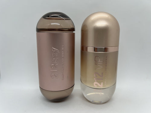 212 VIP Rose edp 50ml + 212 Sexy edp 60ml By Carolina Herrera  no box see photos0
