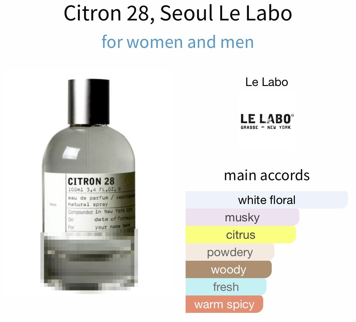 Le Labo Citron 28 edp Seoul City Exclusive 3.4 Oz/ 100ml No box6
