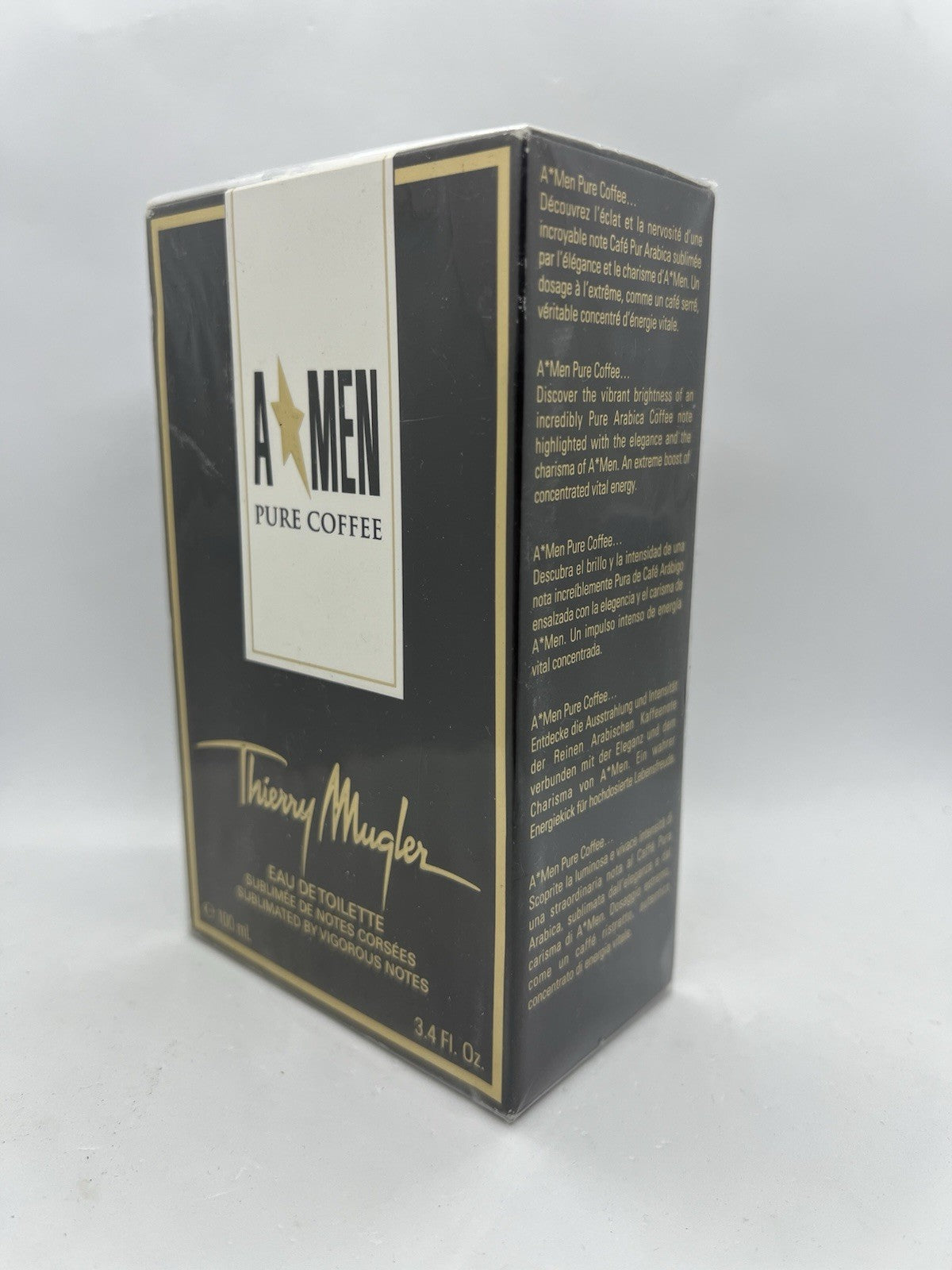 Thierry Mugler A*Men Pure Coffee EDT 100ml/3.4oz  Rare (SEALED)2