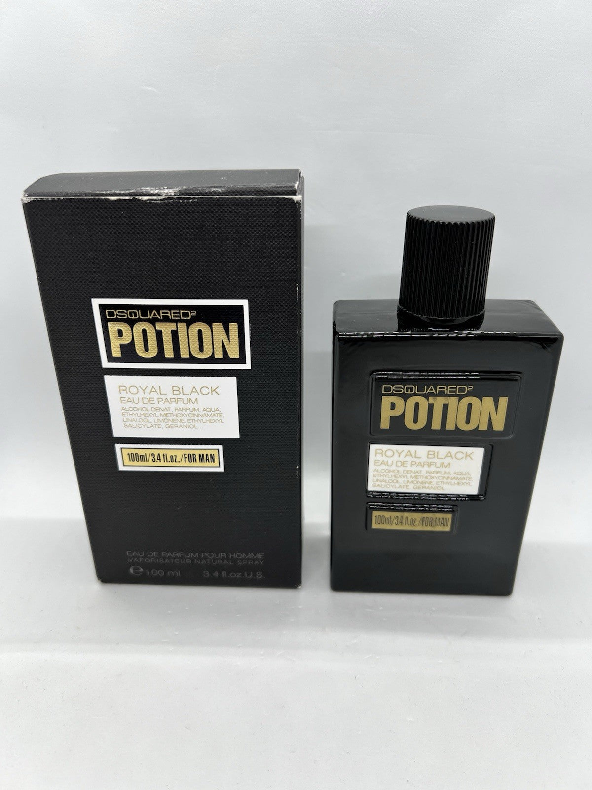 Dsquared² Potion Royal Black edp  100ml/3.4 Oz  Rare Discontinued (DSQUARED 2)0