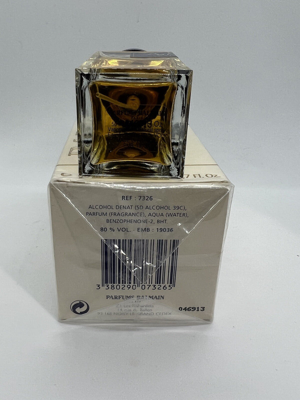 BALMAIN de BALMAIN EDT  1.7 oz /50ml VINTAGE. OPEN BOX2