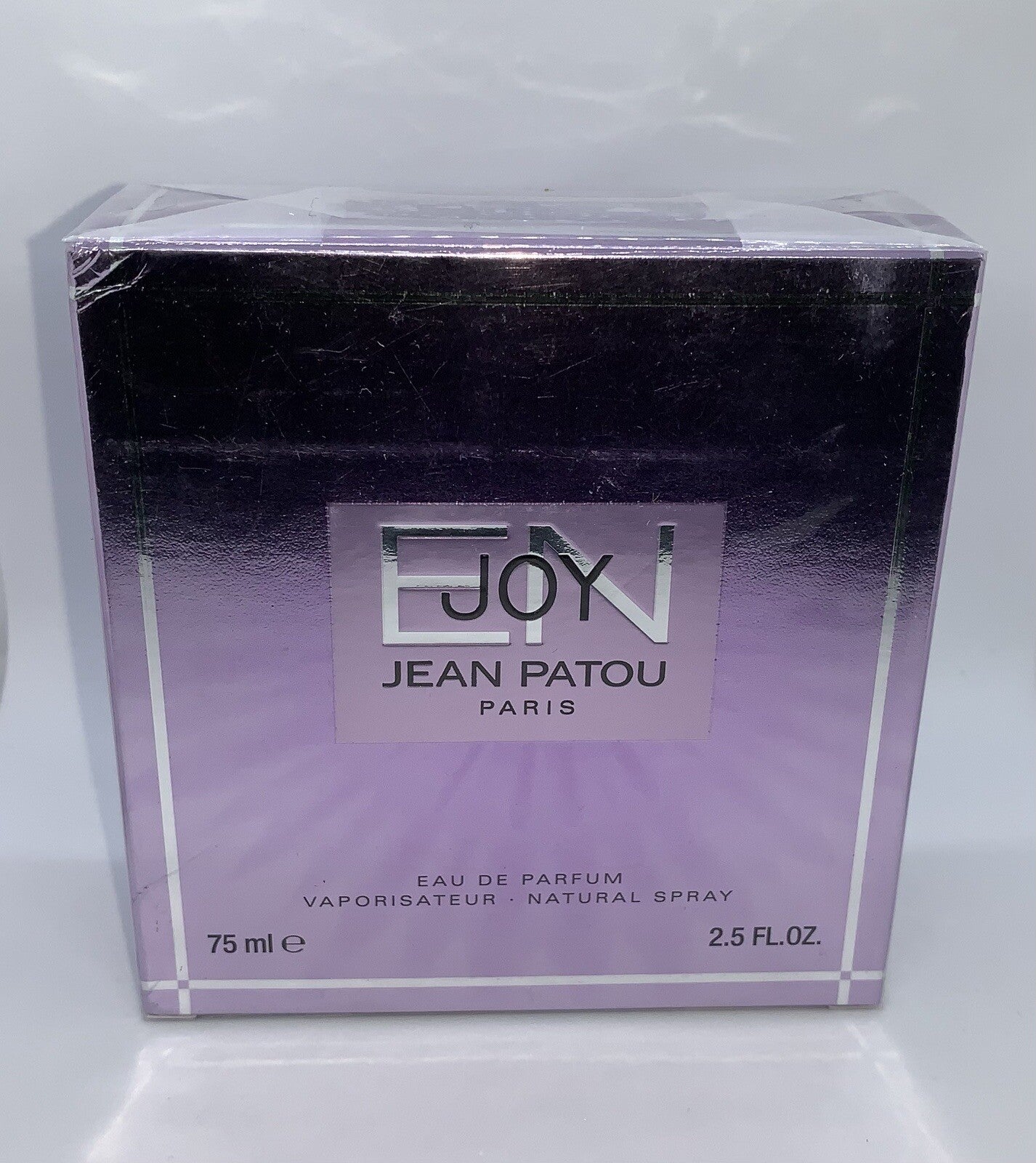 Enjoy By Jean Patou EDP Spray for Women 2.5 oz/75ml Discontinued RARE Open Box6