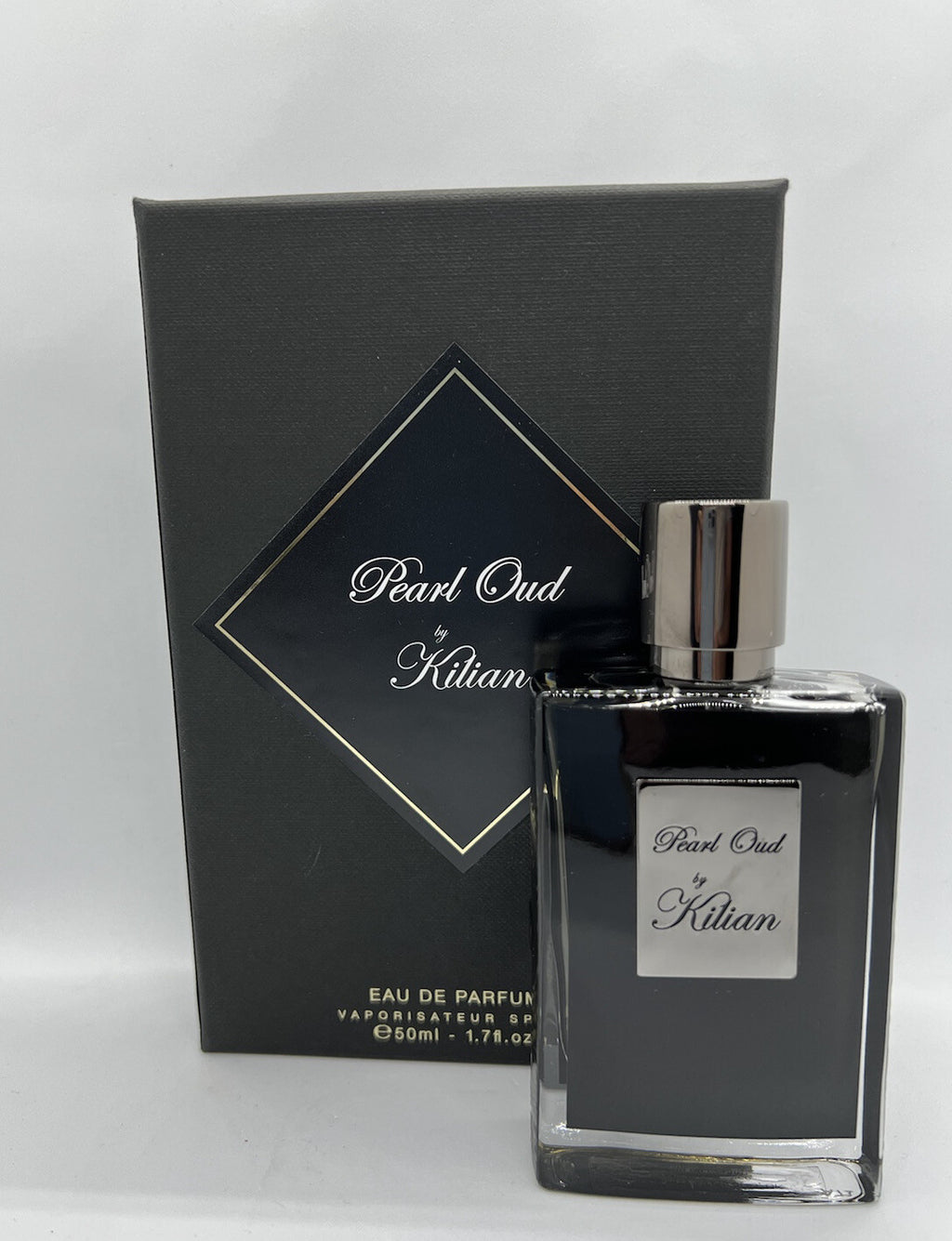 Pearl oud edp By Kilian 50ml/1.7 oz Discontinued Grey Cap/grey Plate5