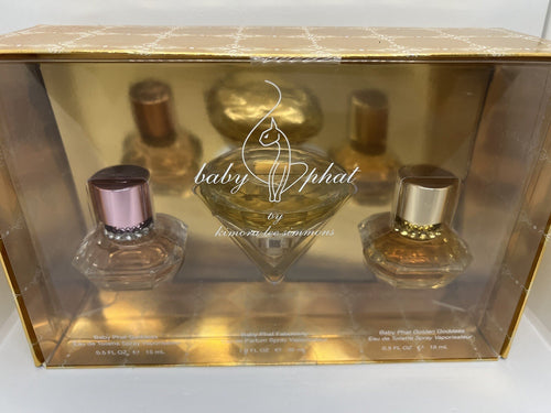 Baby Phat By Kimora Lee Simmons Gift Set (Goddess, Fabulously, Golden Goddess)1