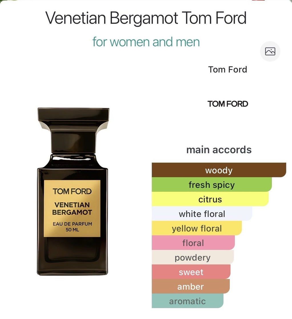 Tom Ford Venetian Bergamot  EDP 250ml/8.5 Oz  (Discontinued)10