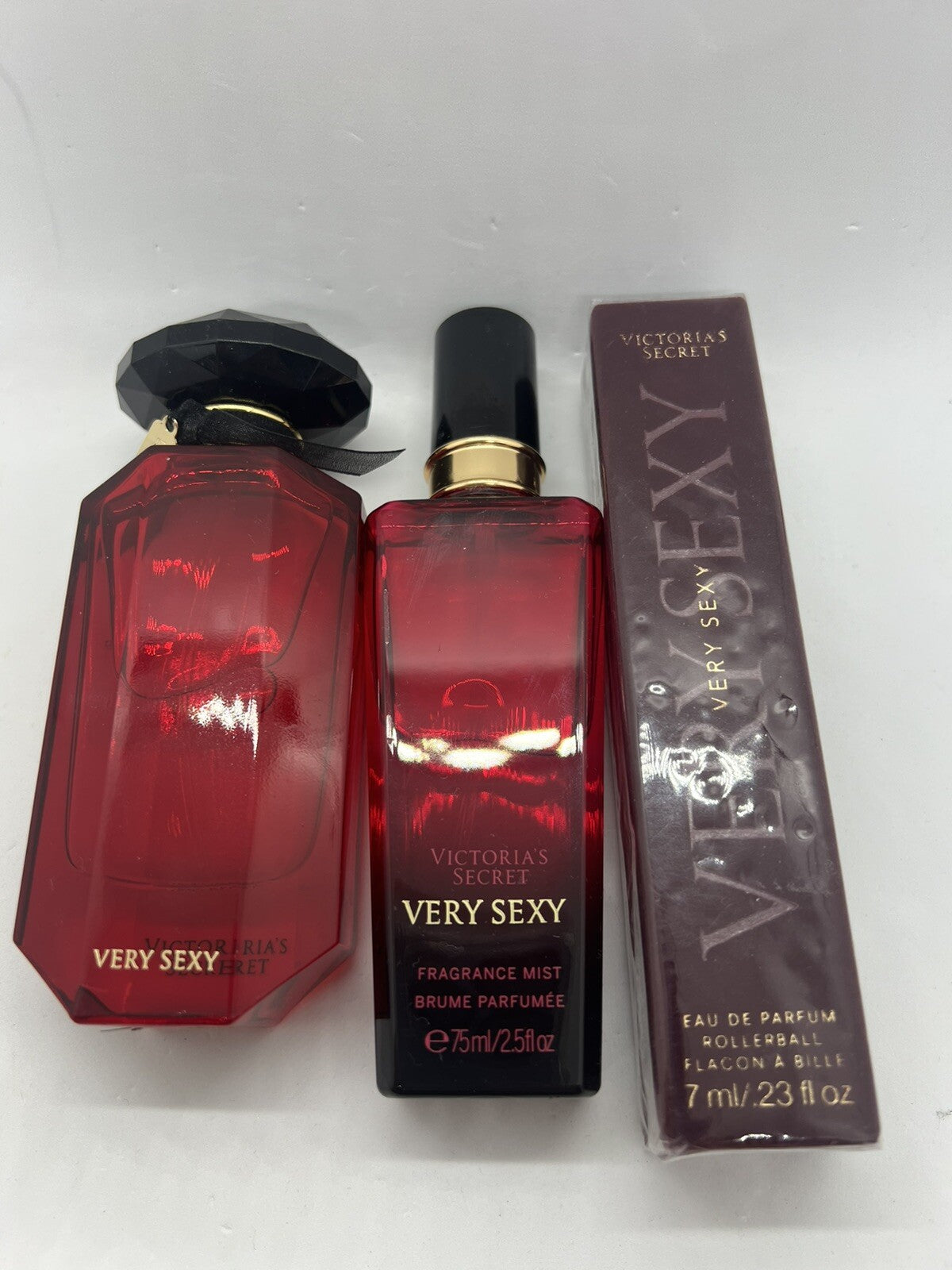 Victoria's Secret VerySexy Edp 50ml+7ml And Mist 75ml Women No Box See Pics1