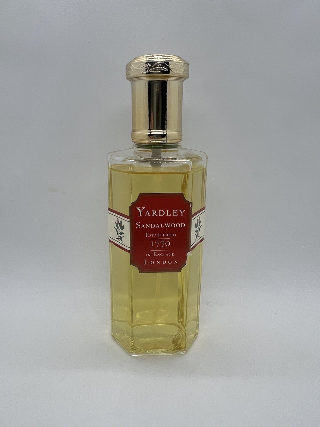 Yardley Sandalwood Edt 120ml/4 oz Rare HTF No box  Vintage see pics0